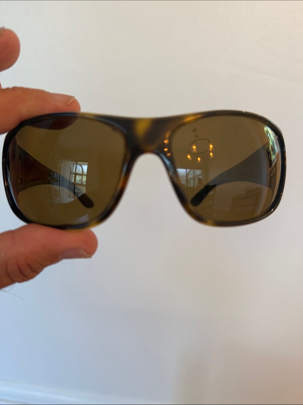 Arnette Brown Tortoise “catfish” Polarized Wrap Sunglasses - Picture 6 of 8